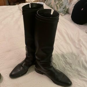 Stewart Weitzman Black riding boots